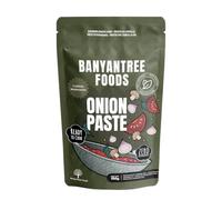 BanyanTree Foods Onion Paste 100g ~ Ready to Cook| 100% Pure from Boiled Onions | Zero Preservatives| 100% Natural
