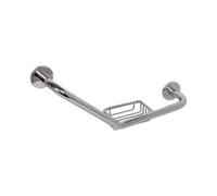 Banyetti Corso Grab Rail With Wire Basket - Chrome