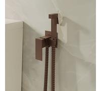 Banyetti Luca Square Concealed Thermostatic Douche - Brushed Bronze in Copper Banyetti Copper