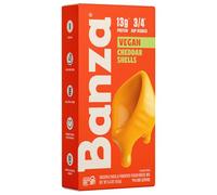 Banza VEGAN Pasta Mac & Cheese - Chickpea Plant Based shells & Vegan Cheddar, 5.5 Ounce/156gr