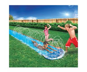 Banzai 16ft Speed Blast Water Slide 488cm Kids Garden Slip Splash Mat