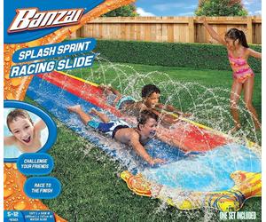 Banzai 16ft Splash Sprint Racing Water Double Slider
