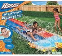 Banzai 226116 16ft Splash Sprint Racing Water Double Slider