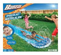 BANZAI SPEED BLAST WATER SLIDE - HIGH SPEED SLIDING ACTION 16 FOOT LONG NEW