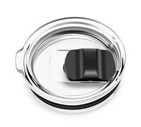 Banzk 30 oz Tumbler Lid, with Magnetic Slider Switch Replacement Lids Compatible for YETI 30 oz Tumbler, 14 oz Mug and 35 oz Straw Mug, New Upgrade Travel Spill Proof Cup Lids Covers, BPA Free