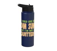 Bao Bun Funny Could Do Without Dim Sum. Delicious Asian Food Stainless Steel Insulated Water Bottle