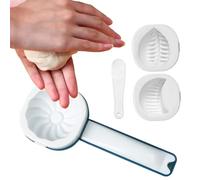 Bao Buns and Chinese Steamer, Manual Baking and Baking Tool, Bao and Buns Machine - For Empanadas, Mooncakes, Parties, Kitchen, Home and Apartment