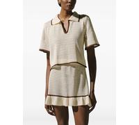 Baobab Carlotta V-neck knit T-shirt - Neutrals XS-S-M-L
