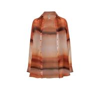 Baobab Lulu sheer drop-shoulder shirt - Orange XS