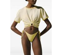 Baobab Tika ring-detail T-shirt - Neutrals XS-S-M-L