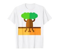 Baobab Tree Africa Madagascar Australia Adansonia Value Graphic T-Shirt, Men, White, S