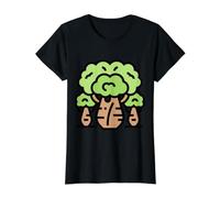 Baobab Tree Africa Madagascar Australia Adansonia Value Graphic T-Shirt, Women, Black, M