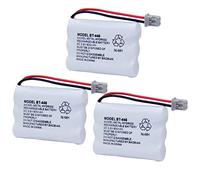 BAOBIAN BT-446 BT446 BT-1005 Replacement Battery Compatible with Uniden Cordless Phone BBTY0503001 BT-1004 GE-TL26402 BT-504 CPH-488B Handset Phone Rechargeable 3.6V 800mAh (3 Pack)