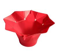 Baobiutin Popcorn Bowl Silicone Foldable Microwavable Popcorn Maker with Handle Bpa-Free Heat-Resistant Reusable Washable, Microwave Bowl