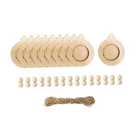 Baoblaze 10 Pieces Christmas Photo Frame Ornament, Holiday Picture Frame, Christmas Tree Hanging Ornament for Family, Fireplace