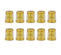 Baoblaze 10 Pieces Golf Club Grip Ferrule Sleeve Adapter Coupling With Diamond Pattern Shell For Clean Transition At The Suitable for golfers practice