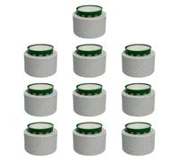 Baoblaze 10Pcs Aquarium Plant Weights Planting Pots Ceramic Tank Landscape Decoration Accessories Plants Fixed Rings Fixing Rings