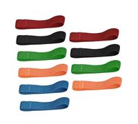 Baoblaze 10Pcs Bento Box Straps Lunch Box Fixing Bands Lunch Container Sealing Straps Elastic Bands Bento Box Elastic Belts for School
