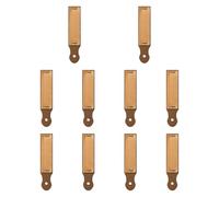 Baoblaze 10x Pencil Sharpeners Pointer Art Drawing Tool Pointer for Sketching Crayons Students Pastel Sticks Chalk, 11.5cmx2.5cm