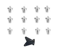 Baoblaze 12 Pieces Football Boot Studs Directly Replace Aluminum Alloy Easy to Install Soccer Shoe Studs for Outdoor Athletic Training, 5mm Thread 13 15mm