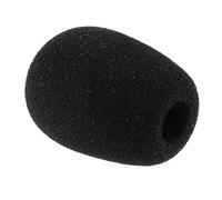 Baoblaze 1Pc Black Headset Parts Windscreen Foam Mic Sponge Cover 45x33mm