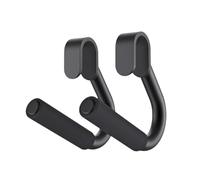 Baoblaze 2 Pieces Grip Pull up Handles Gym Handles Hand Gripper Multi Purpose Gym Equipment for Barbells and Resistance Bands Home