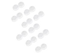 Baoblaze 20Pcs Trumpet Valve Pads 9mm Versatile, Wear Resistant, Water Key Spit, Repair Parts for Cornet Trombone Alto Tenor Trombone