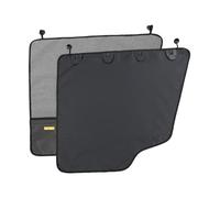Baoblaze 2Pcs Dog Car Door Protector,Scratchproof Pet Vehicle,Door Guard,Waterproof Vehicle Door Covers Guard for Dogs Travel,Vehicles, grey