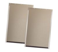 Baoblaze 2Pcs Dog Door Replacement Flaps Large Replacement Dog Door Pet Products Windproof Weather Resistant Cat Pet Door Curtain TPU, M