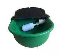 Baoblaze 2x Automatic Horse Drinking Water Bowl with Float Valve Water Feeder Trough for Livestock, Cow, Sheep, Cattle, Dogs