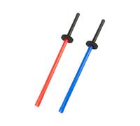 Baoblaze 2x Foam Training Set Martial Arts Training Equipment Portable Anti-slip Padded Sparring Bokken for smanship Adults, 80cm