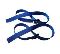 Baoblaze 2x Rowing Machine Feet Straps Fitness Foot Straps Sports Practical Fix Bands Oxford Cloth Adjustable Portable Gym Accessories,Blue