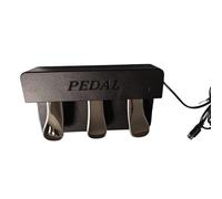 Baoblaze 3 Pedal Board Unit Musical Instrument Accessories Portable Spare Part Replacement for Most Brands MIDI Controllers