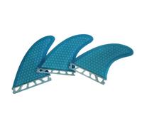 Baoblaze 3Pcs Surfboard Fins Surfing Fins Easy to Install Tail Thruster for Beginners Dinghy Canoe Pool Water Sports