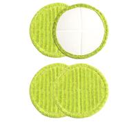 Baoblaze 4Pcs Electric Mop Pads Replacement for Floor Cleaning Round Microfiber Mop Cloth for