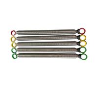 Baoblaze 5pcs Pilates Reformer Pilate Equipment Accessories Yoga Wire Steel Tension Spring