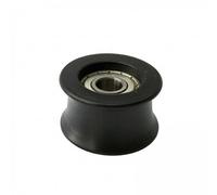 Baoblaze 6 Pieces Sliding Door Bearing Guide Wheel Pulley Rubber Cushion Absorbs Vibrations And Reduces Noise Suitable for Sliding Doors Gyms And, 5 Pcs