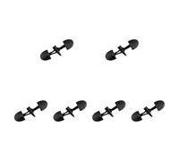Baoblaze 6Pcs Sew on Toggle Buttons Toggle Closures for Bags Knitwear Winter Coat Jackets, Style E
