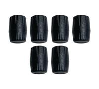 Baoblaze 6x Rack Rubber Foot Pads Rubber Cover, for Tube Dia 19mm