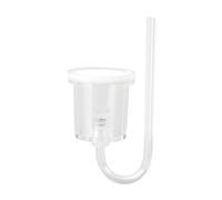 Baoblaze Acrylic CO2 Diffuser Atomizer Clear Accessories Lightweight Aquarium CO2 System U Shaped for Aquatic Plants Desk Photo Office, L