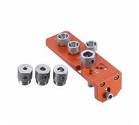 Baoblaze Aluminum Profile Fixer Guide Tapping Jig Alignment Tool Fixture Precision Sleeves Centered Aluminum Alloy Suitable for DIY Makers Profile Routing Threaded Alignment Jobs