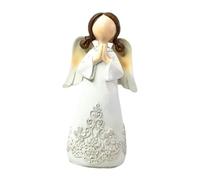 Baoblaze Angel Statue Resin Sculpture Collection Creative Crafts Desktop Ornament Angel Figurine for Office Desk Memorial Gift Bedroom, Style B