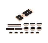 Baoblaze Ankle Foot Strengthener Exerciser Balance Training Wood for Adults Unisex Professional Single Board for Home Use