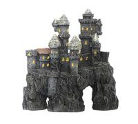 Baoblaze Aquarium Castle Decor, Tank Decoration, Resin Tank Hide Castle Ornament Hideout Aquarium Accessories