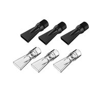 Baoblaze Aquarium Duckbill Pump Nozzle,Easy to Use Compact Sturdy Water Outlet Pipe Nozzle Aquarium Accessories for Fish Tank, Clear Black 6pcs