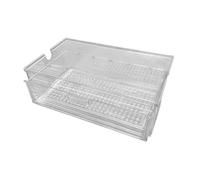 Baoblaze Aquarium External Filter Drip Box DIY Water Flow External Quiet Waterfall Drawer Drip Tray Overflow Pipe Filter Drawer Design, Clear