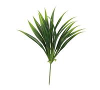 Baoblaze Artificial Grass Plant,Fake Tall Grass with Ground Stake Artificial Shrub Faux Greenery Plant for Pathway,Pots Filler,Wedding, Green