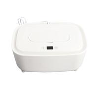 Baoblaze Baby Wipe Warmer Wet Wipe Dispenser Smart Thermostat Warms Quickly Quiet with Digital Display Wipe Heater for Car Home Travel, White