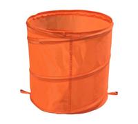 Baoblaze Backyard Golf Bucket Easy to Store Oxford Cloth Foldable Storage Bucket for Indoor Outdoor Family Sports Toys, Orange