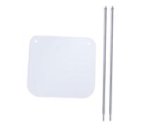 Baoblaze Baffle Board Face Shield Professional Glass Edge Grinder Acrylic Bezel Splash Guard for Shell Stained Grinder Diamond Ceramic